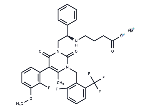 Elagolix sodium