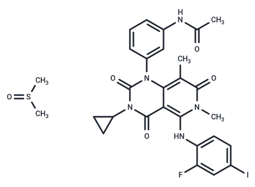 Trametinib (DMSO solvate)