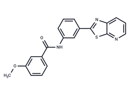 Benzamide, 3-methoxy-N-(3-thiazolo[5,4-b]pyridin-2-ylphenyl)