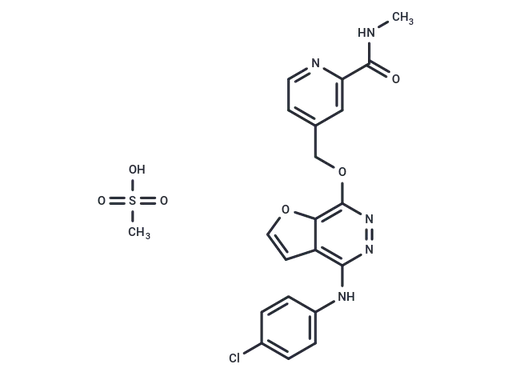 Telatinib mesylate