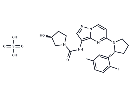 Larotrectinib sulfate