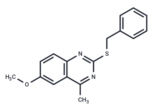 2-benzylsulfanyl-6-methoxy-4-methylquinazoline