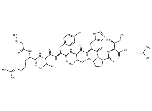 [Sar1, Ile8]-Angiotensin II acetate