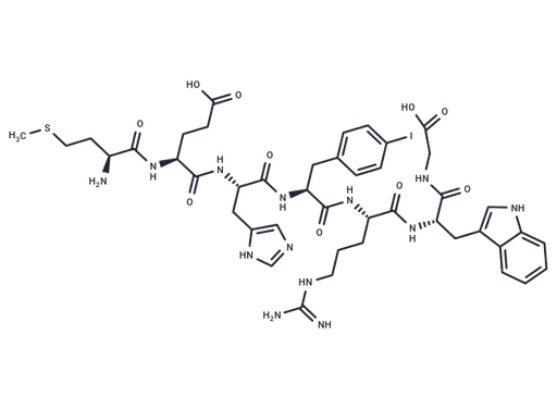 (p-Iodo-Phe7)-ACTH (4-10)
