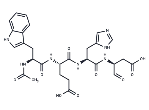 Ac-Trp-Glu-His-Asp-Aldehyde
