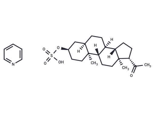 Pregnanolone sulfate (pyridinium)