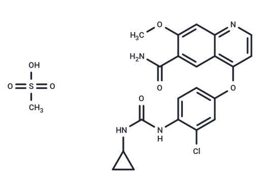 Lenvatinib mesylate