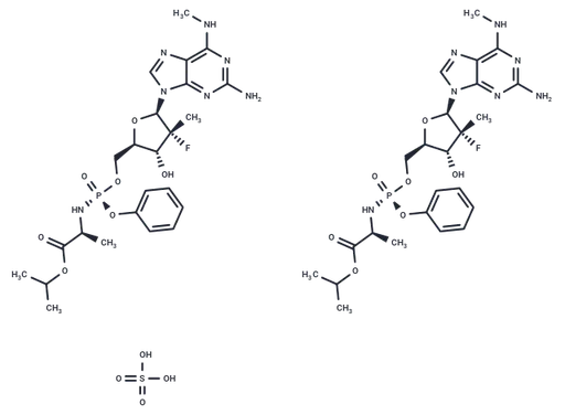 Bemnifosbuvir hemisulfate
