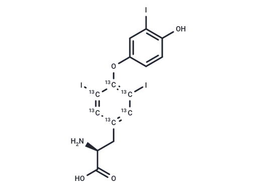 3,3',5-Triiodothyronine-(tyrosine ring-13C6)