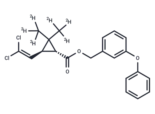 trans-Permethrin-D6 (dimethyl-D6)