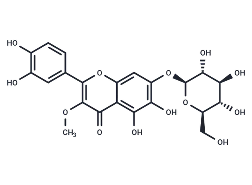 Quercetagetin 3-methyl ether 7-glucoside