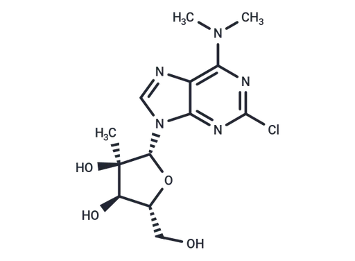 2-Chloro-2'-C-methyl-6-N,N-dimethyladenosine