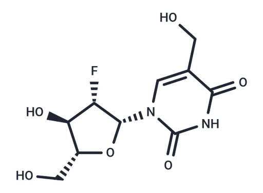 2'-Deoxy-2'-fluoro-5-hydroxymethyl   arabinouridine