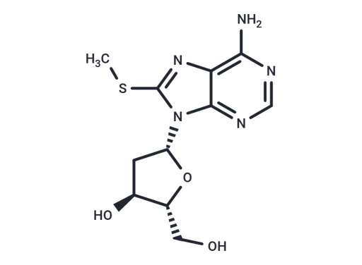 2'-Deoxy-8-methylthio-adenosine
