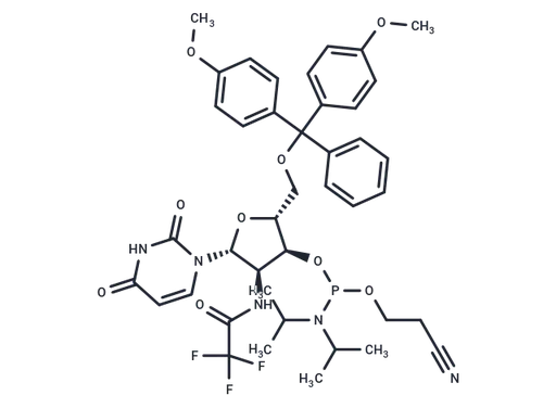 2'-Deoxy-2'-(N-trifluoroacetyl)amino-5'-O-DMTr-uridine 3'-CED phosphoramidite