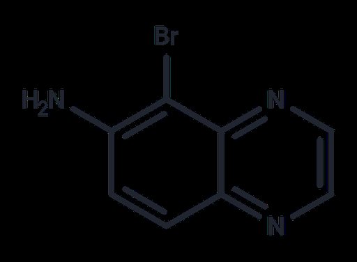 6-Amino-5-bromoquinoxaline