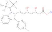 (3S,5R)-Fluvastatin D6 sodium