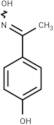 4-Hydroxyacetophenone oxime