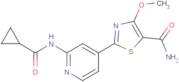 5-Thiazolecarboxamide,2-[2-[(cyclopropylcarbonyl)amino]-4-pyridinyl]-4-methoxy-