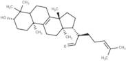 3β-Hydroxylanosta-8,24-diene-21-al