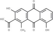 3,8-Dihydroxy-1-methylanthraquinone-2-carboxylic a