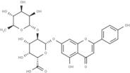 Apigenin 7-[rhamnosyl-(1->2)-galacturonide]