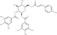 6-O-p-Coumaroyl-1,2-di-O-galloyl-b-D-glucopyranose