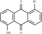 1-bromo-5-hydroxyanthra-9,10-quinone