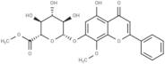 Wogonin 7-O-β-D-glucuronide methyl ester