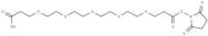 Acid-C2-PEG4-C2-NHS ester