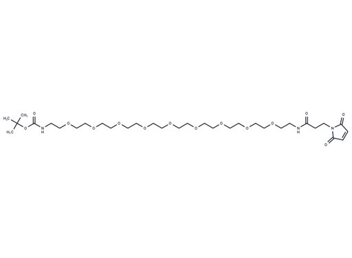 Mal-amido-PEG9-NH-Boc
