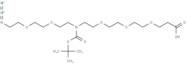 N-(Azido-PEG2)-N-Boc-PEG3-acid