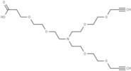 N-(PEG2-C2-acid)-N-bis(PEG2-propargyl)