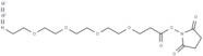 N3-PEG4-C2-NHS ester