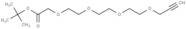 Propargyl-PEG3-OCH2-Boc