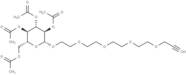 Propargyl-PEG4-tetra-Ac-β-D-glucose