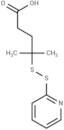 4-Methyl-4-(pyridin-2-yldisulfanyl)pentanoic acid