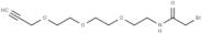 Bromoacetamide-PEG3-propargyl