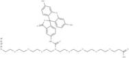 N-(Azido-PEG3)-N-Fluorescein-PEG4-acid