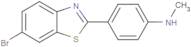 4-(6-Bromo-2-benzothiazolyl)-N-methylbenzenamine