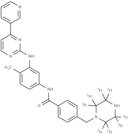 N-Desmethyl imatinib-d8