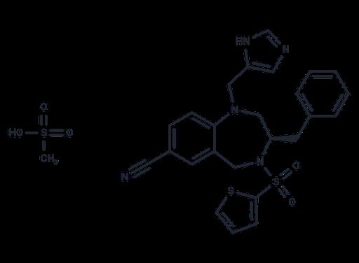 BMS-214662 mesylate