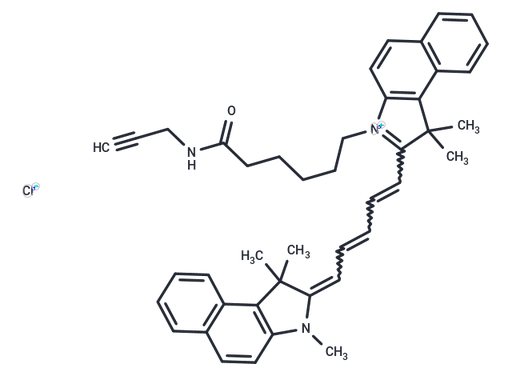 Cyanine5.5 alkyne chloride