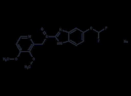 (R)-(+)-Pantoprazole sodium
