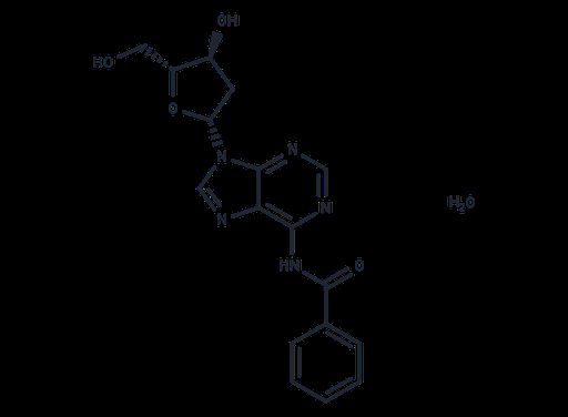 N6-Benzoyl-2'-deoxyadenosine monohydrate
