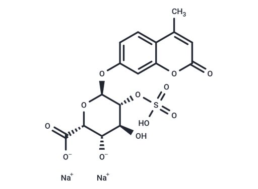 4-Methylumbelliferyl-α-L-iduronide 2-sulfate sodium