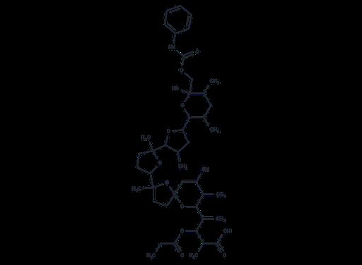 Laidlomycin phenylcarbamate