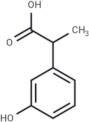 2-(3-Hydroxyphenyl)propionic acid, (+/-)-