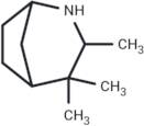 2-Azabicyclo(3.2.1)octane, 3,4,4-trimethyl-