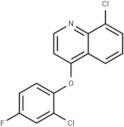 8-Chloro-4-(2-chloro-4-fluorophenoxy)quinoline